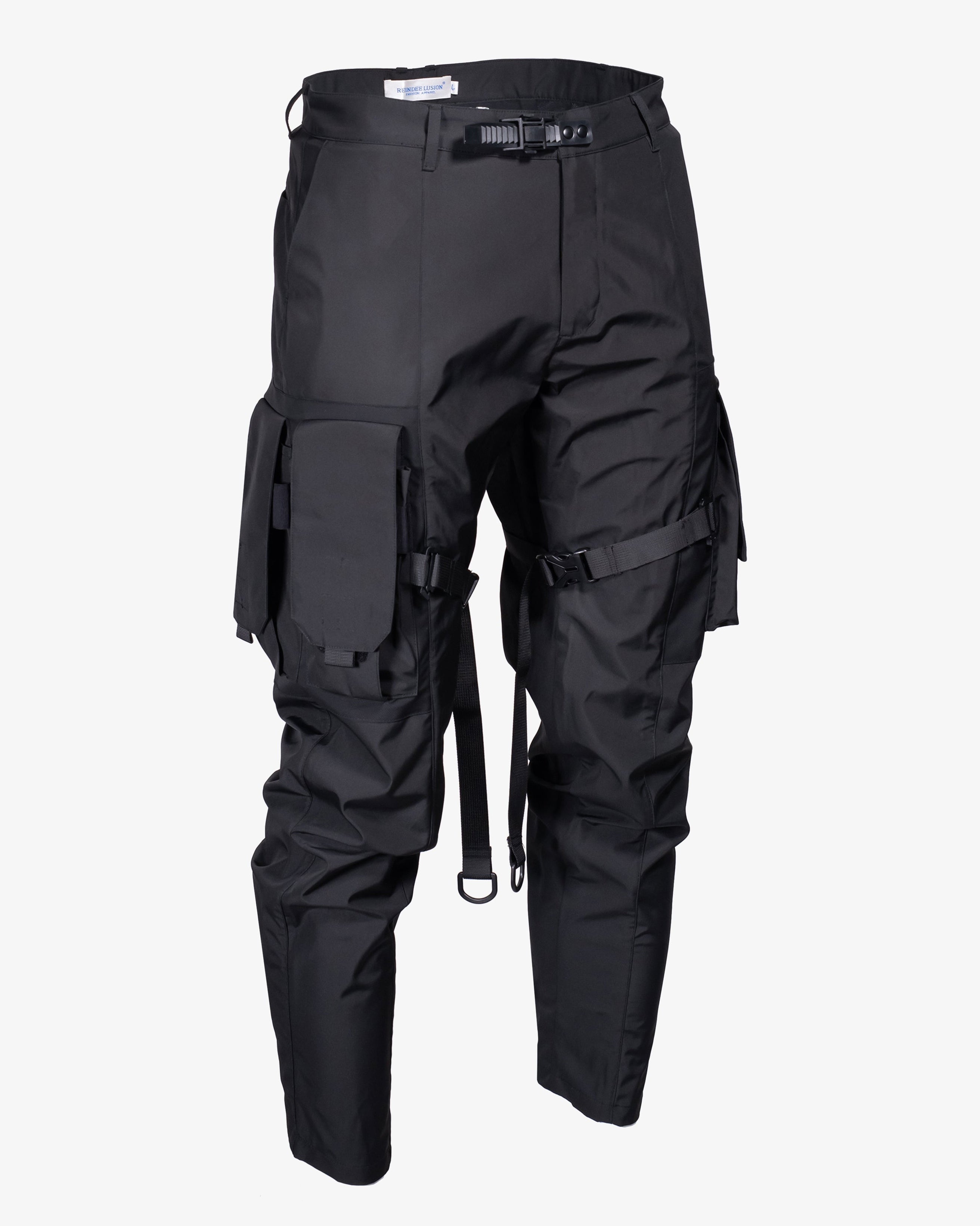 042 Steven Water Repellent Strapped Tapered Cargo Pants