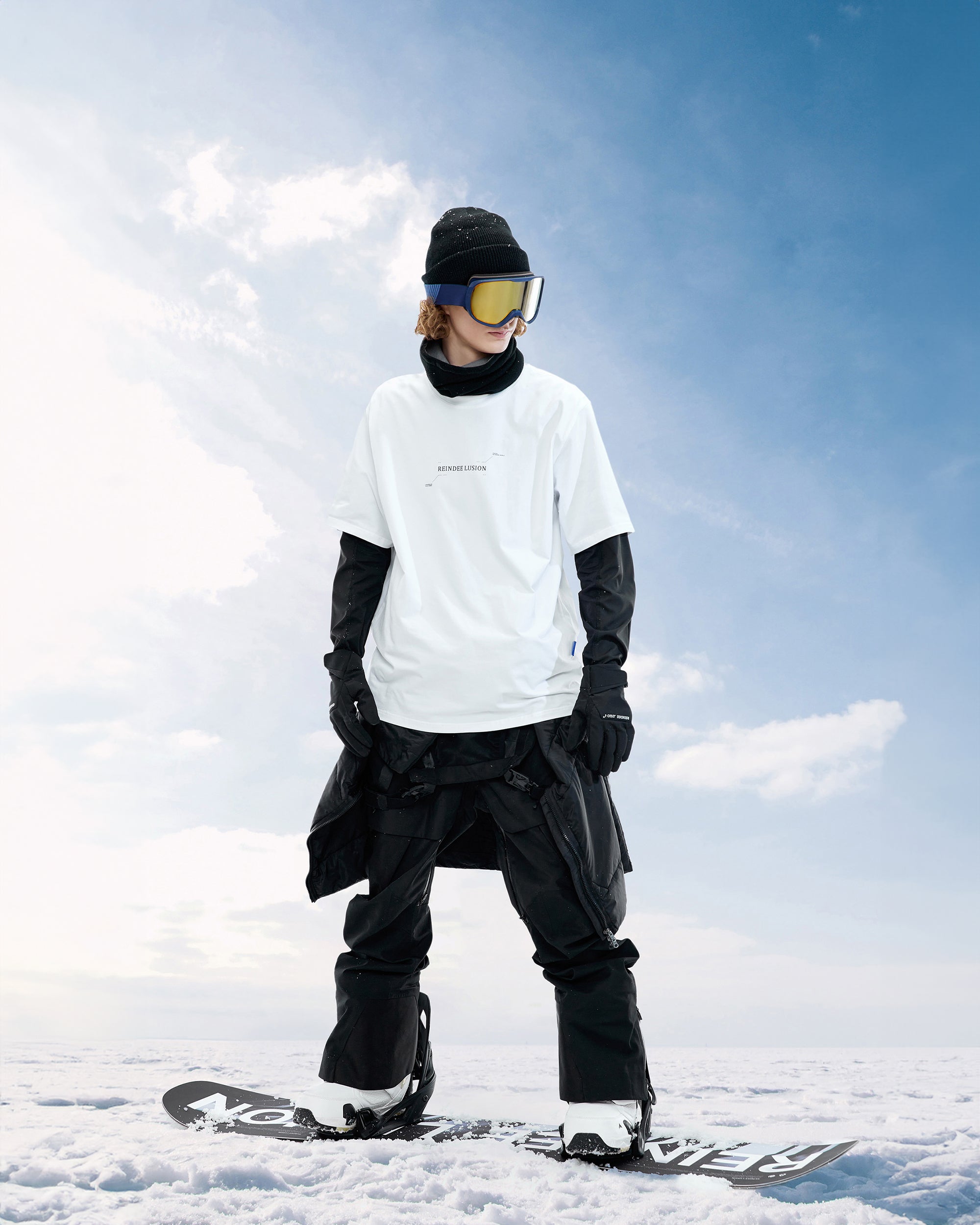 XXX-02 Water Repellent Ski Snowboarding Bib Snow Pants