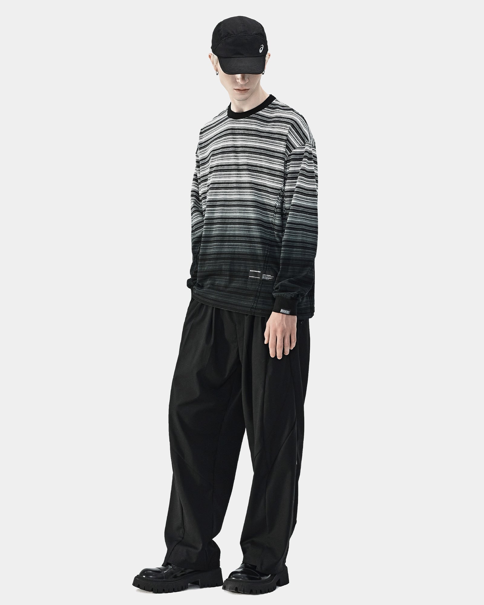 Reversible Pleated Trousers