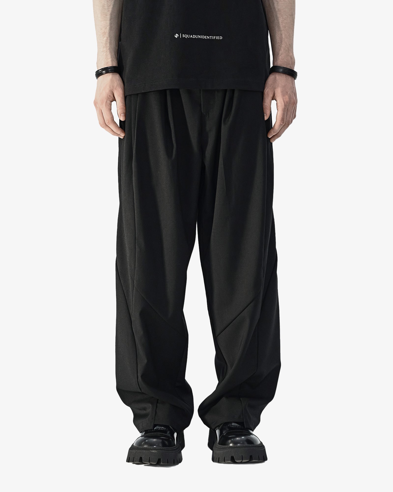 Reversible Pleated Trousers